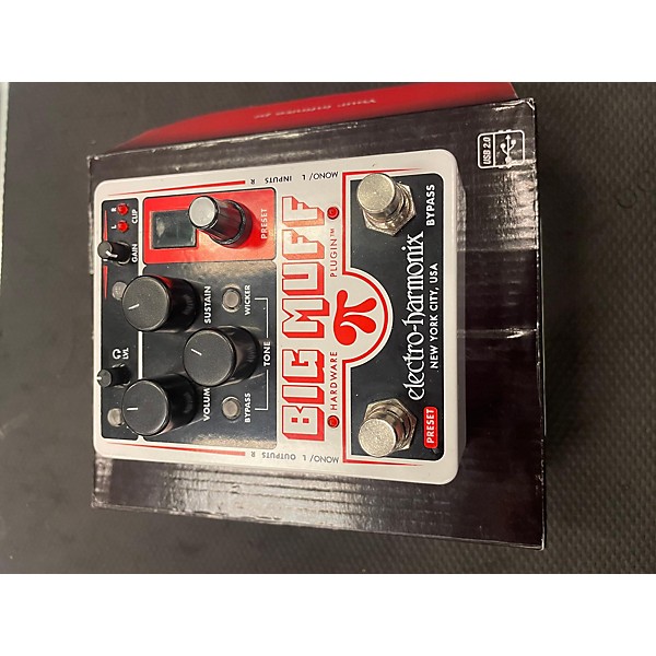 Used Electro-Harmonix Big Muff Triangle Pi Hardware Plug-in Effect Pedal