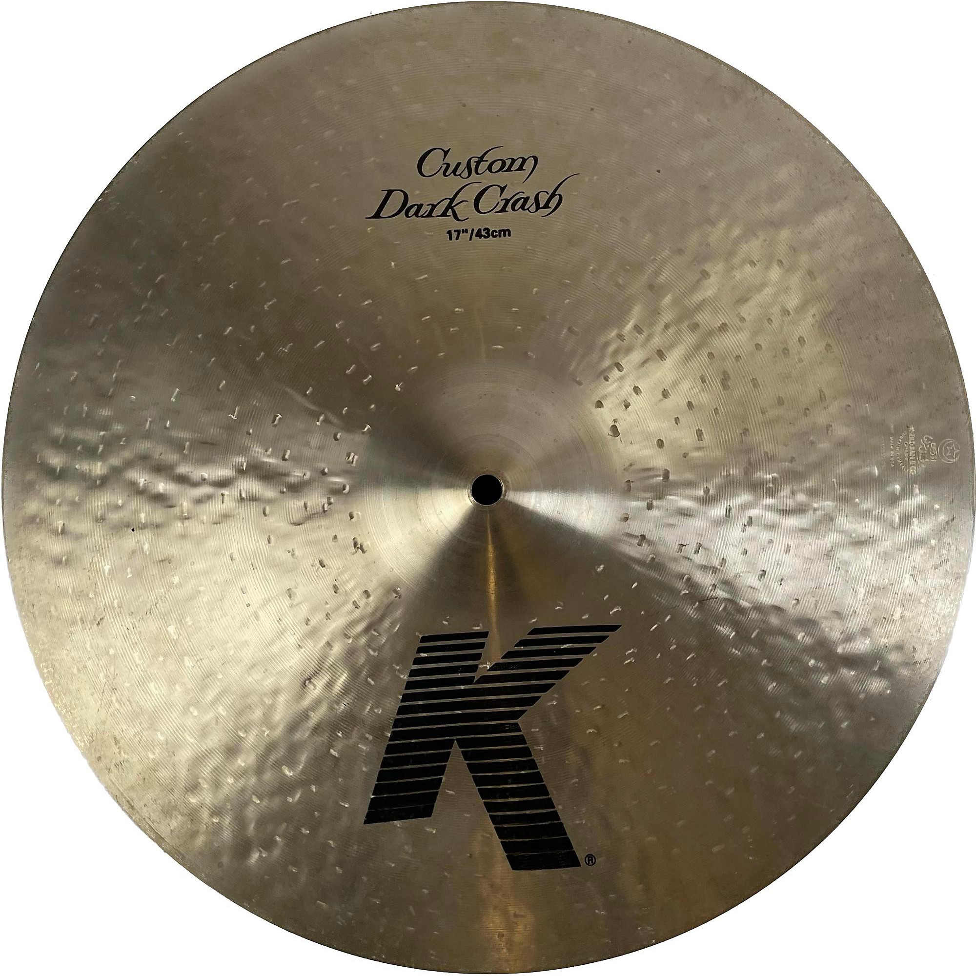 Used Zildjian 17in K Custom Dark Crash Cymbal | Guitar Center