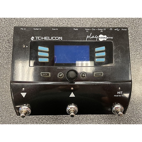 Used TC-Helicon PLAY ACOUSTIC Effect Pedal | Guitar Center