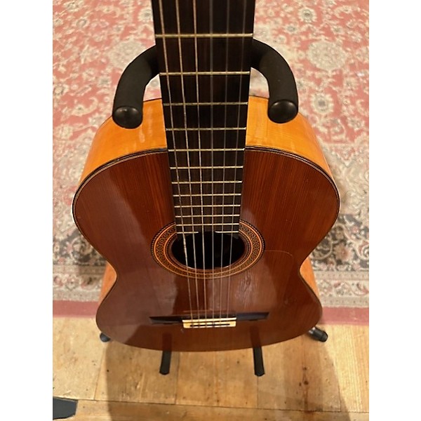 Vintage Vintage 1980s Valeriano Bernal Cedar Top Flamenco Natural Classical Acoustic Guitar