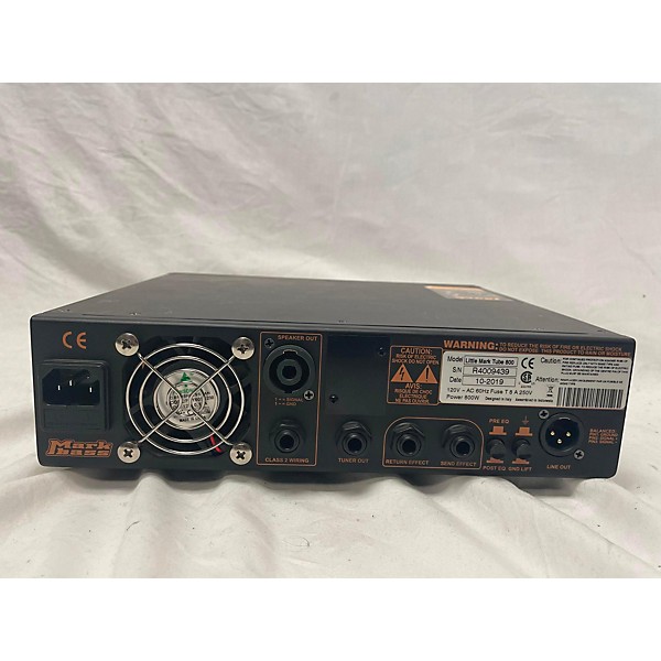 Used Markbass Little Mark Tube 800 Tube Bass Amp Head