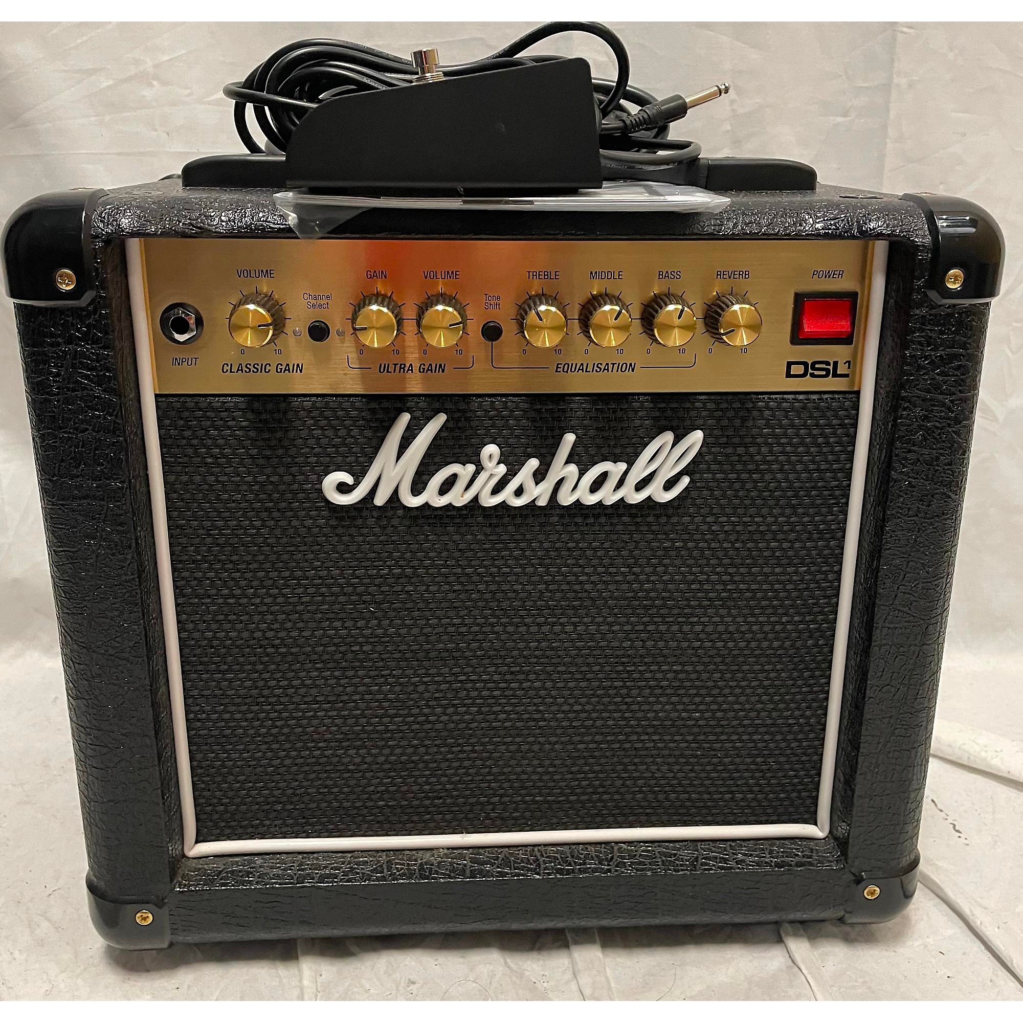 Used Marshall DSL1CR 1W 1x8 Tube Guitar Combo Amp