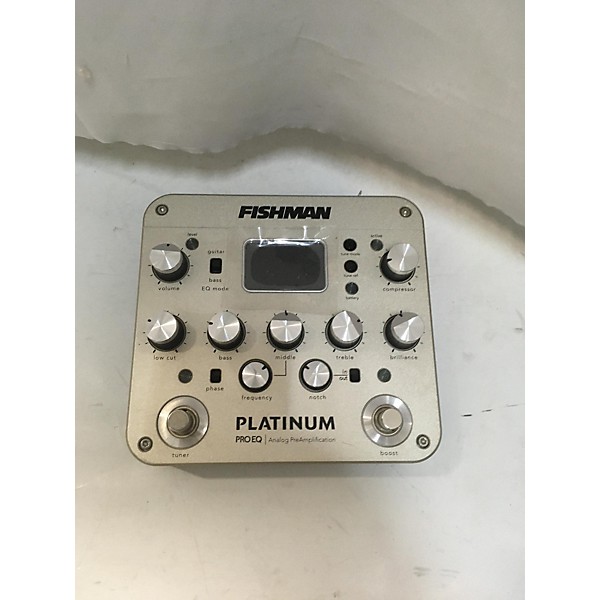 Used Fishman Platinum Pro Eq Plt201 Pedal | Guitar Center