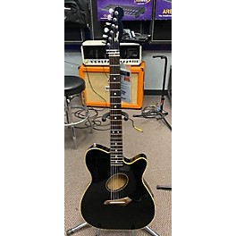 Vintage Slingerland Vintage 1990s Fender Telecoustic TLCC-150 Black Acoustic Electric Guitar