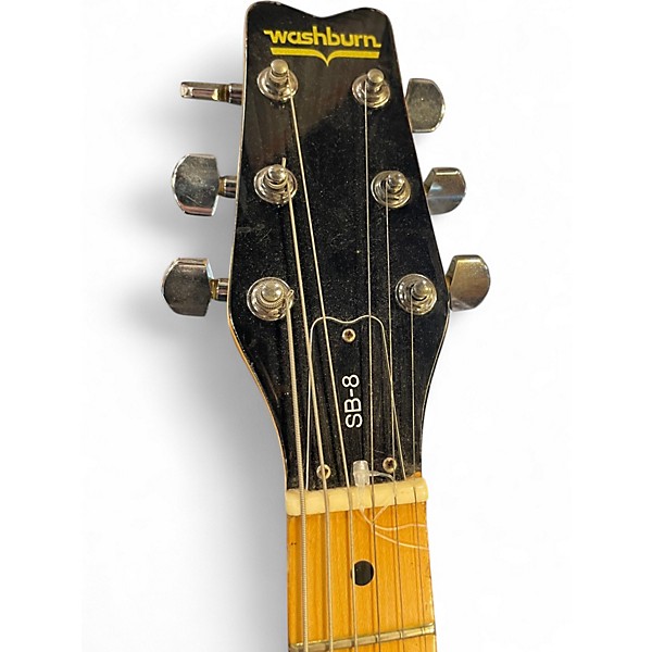 Used Washburn SB8 Sunburst Solid Body Electric Guitar