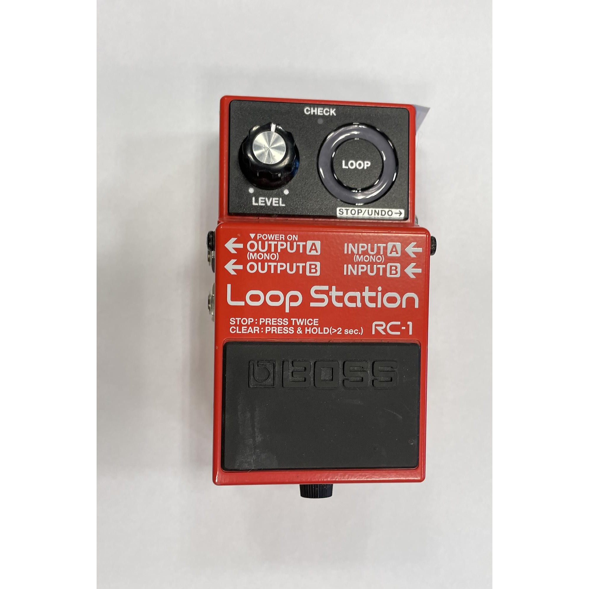 Used BOSS RC1 Loop Station Pedal | Guitar Center