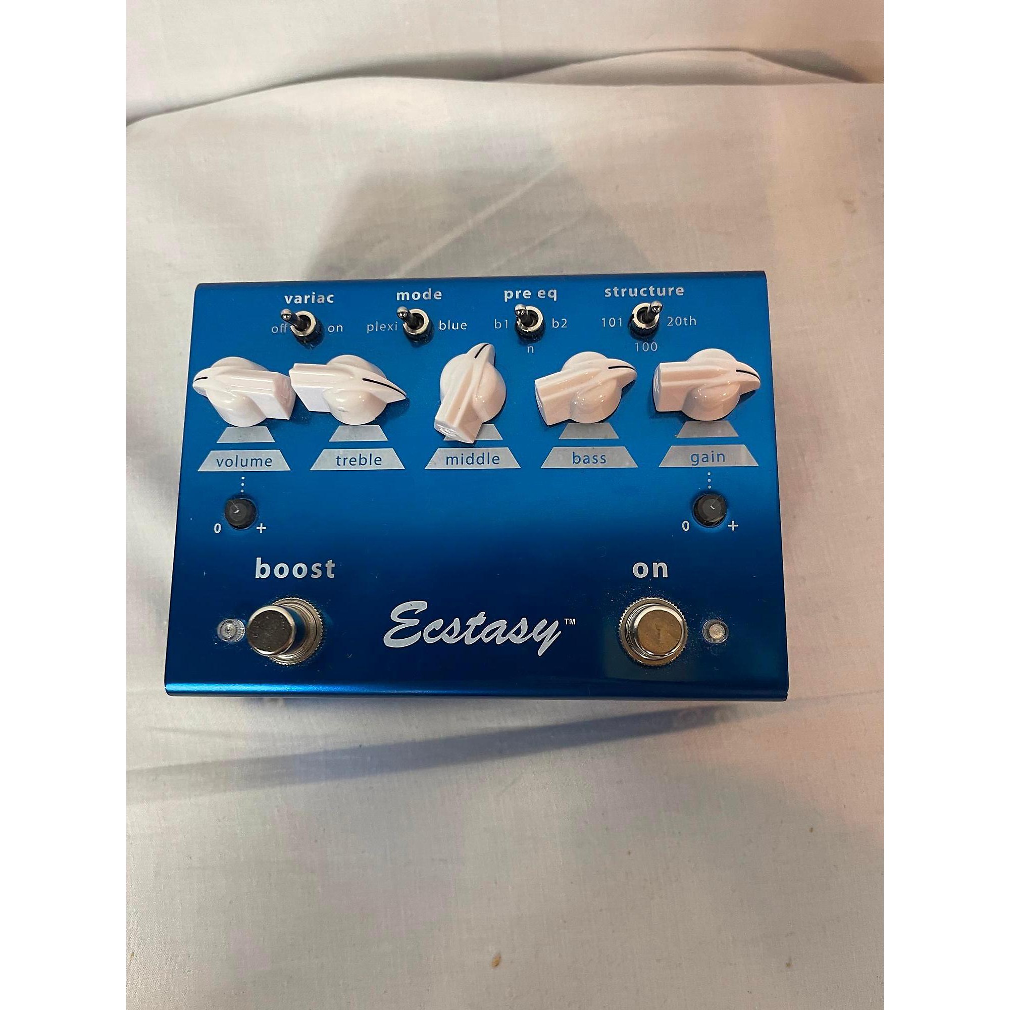 Used Bogner Ecstasy Blue Overdrive Effect Pedal