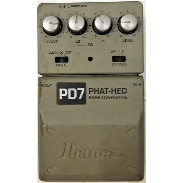 Used Ibanez PD7 Phat-Hed Bass Effect Pedal | Guitar Center