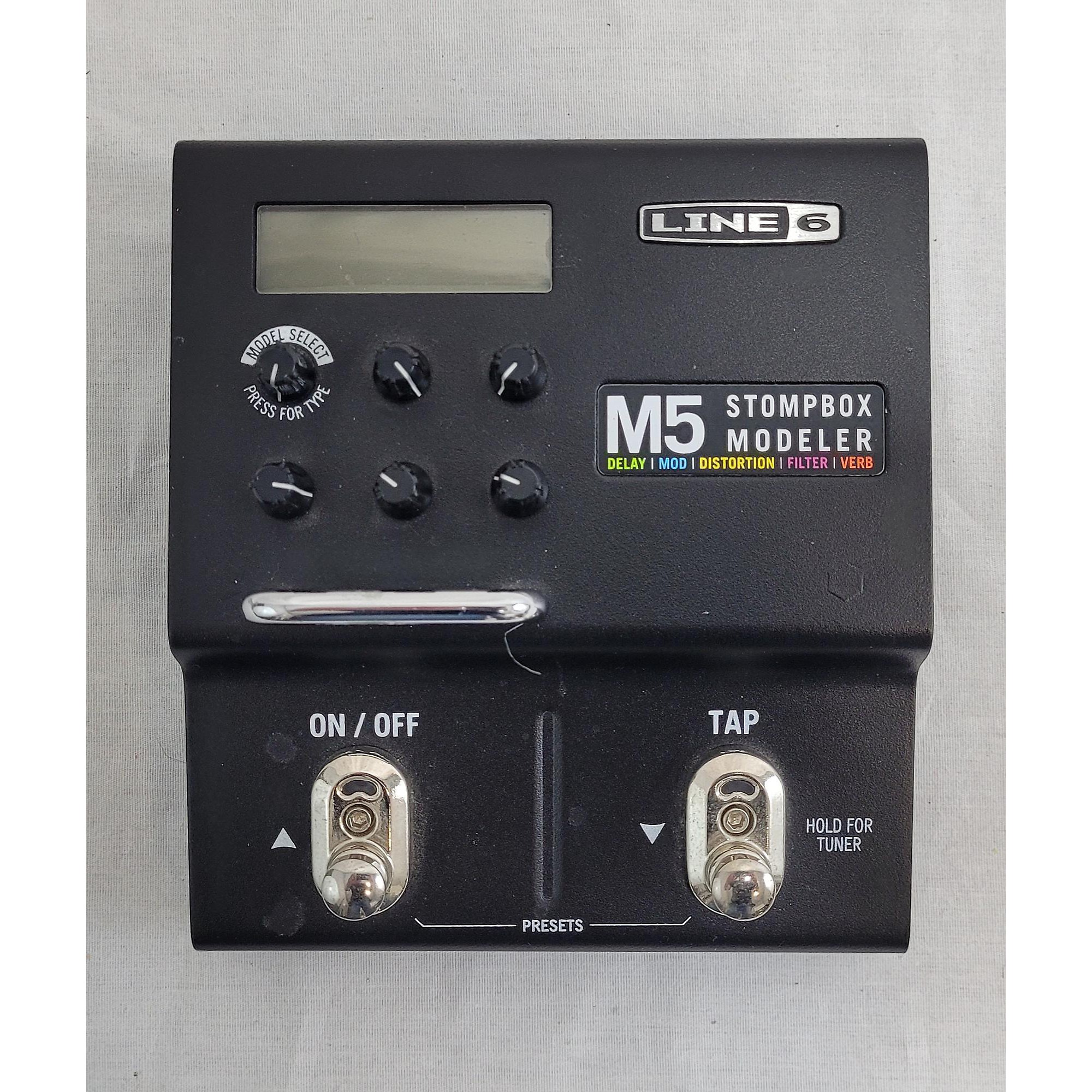 Used Line 6 M5 Stompbox Modeler Effect Processor