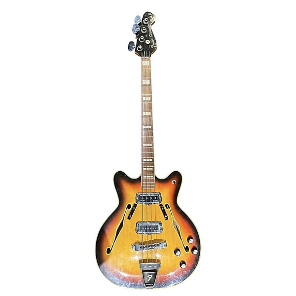 Used Fender 1960s Coronado Bass II Electric Bass Guitar