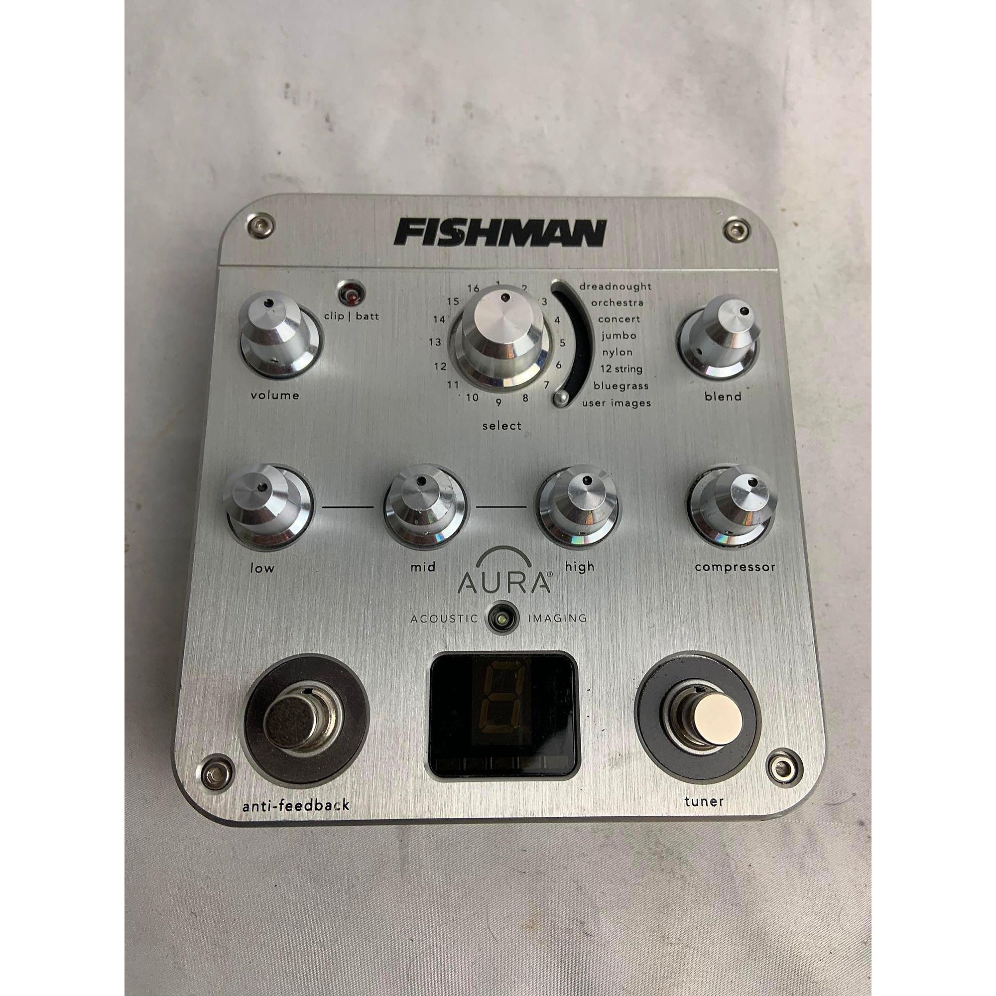 Used Fishman Aura Spectrum DI Imaging Guitar Preamp | Guitar Center