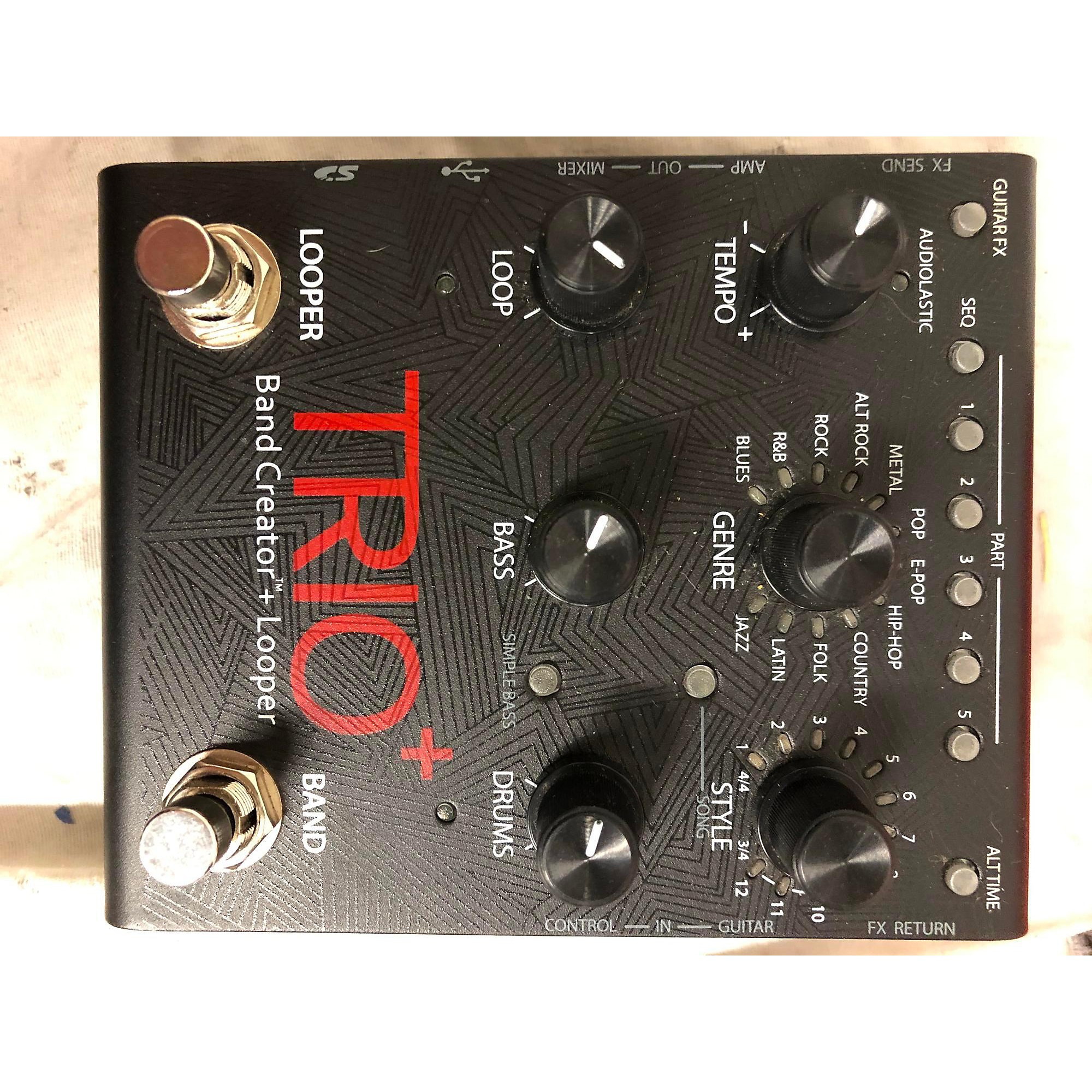 DigiTech TRIO + トリオプラス ルーパー ベースドラム自動演奏 ...