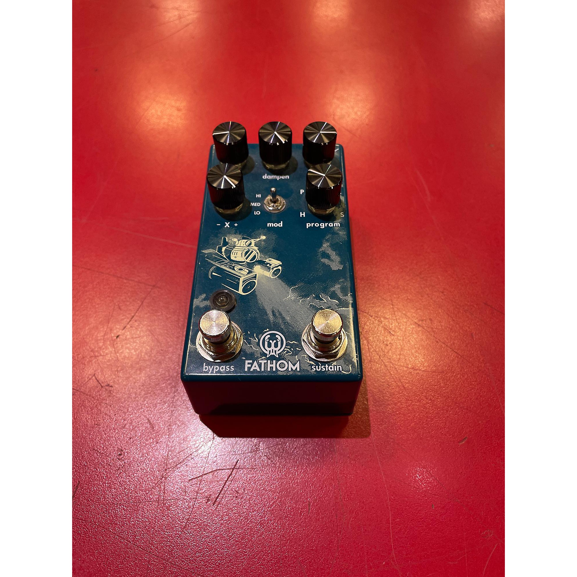 Used Walrus Audio Fathom Reverb Effect Pedal