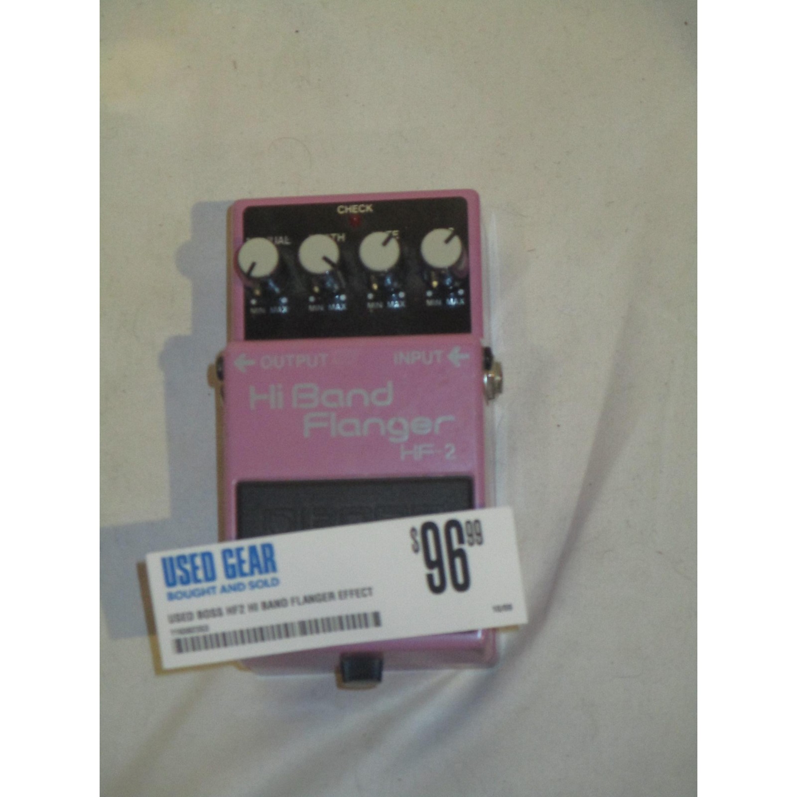 Used BOSS HF2 Hi Band Flanger Effect Pedal | Guitar Center