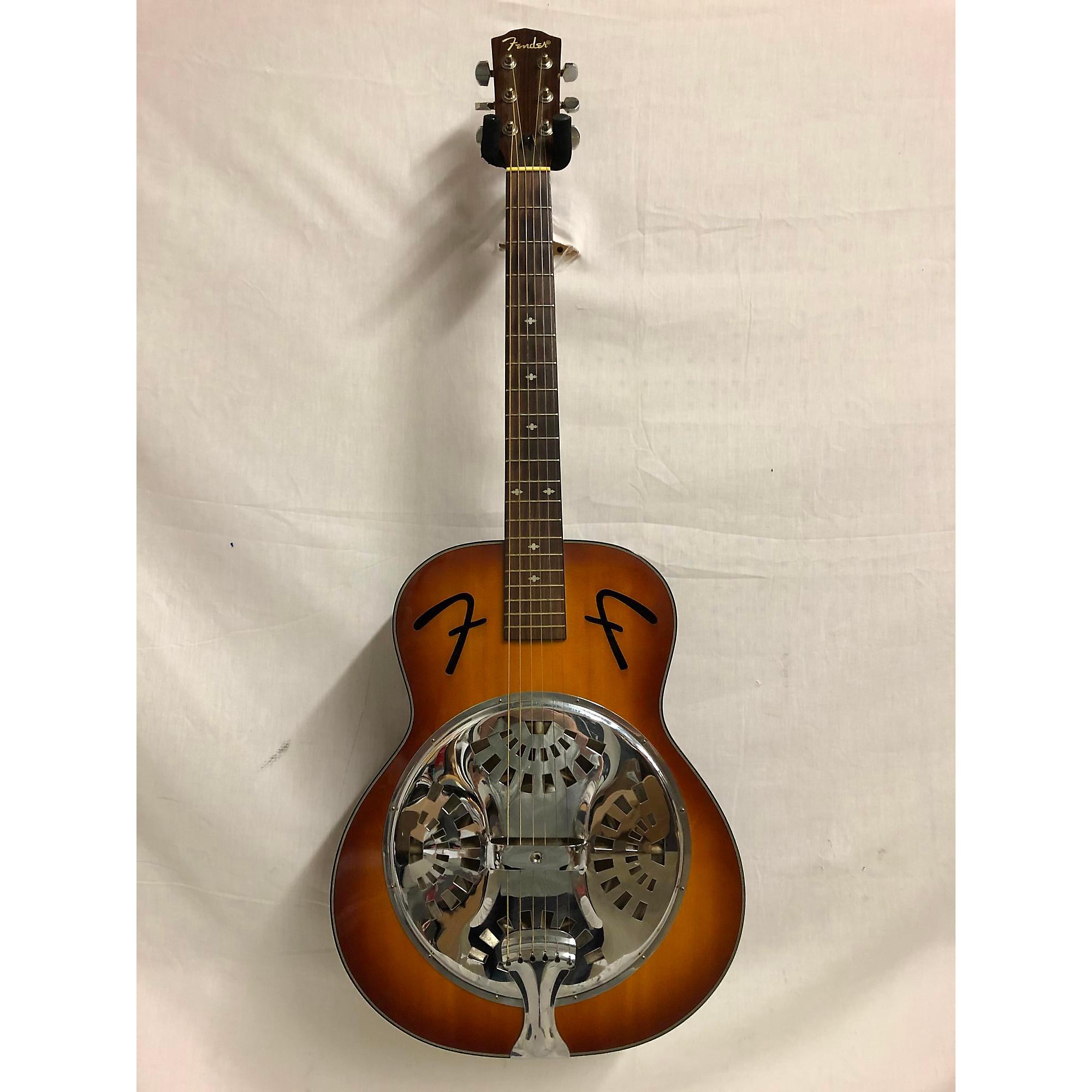 Used Fender FR50 Resonator Guitar Sunburst | Guitar Center