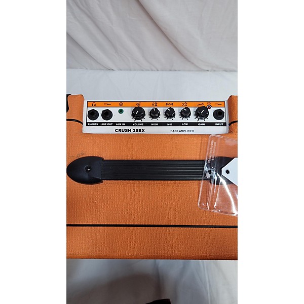 Used Orange Amplifiers Crush 25bx Bass Combo Amp
