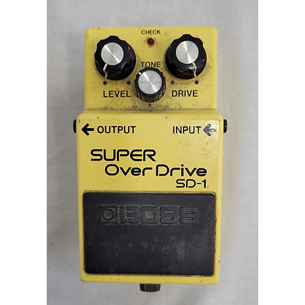 Vintage BOSS 1980s SD1 Super Overdrive Effect Pedal | Guitar Center