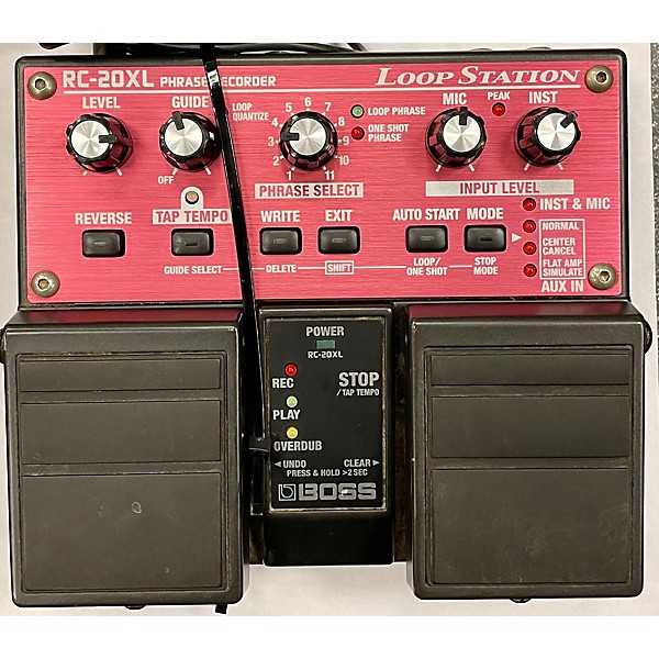 Used BOSS RC20XL Loop Station XL Twin Pedal | Guitar Center