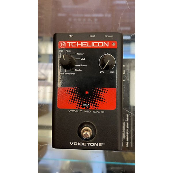 Used TC-Helicon Voicetone R1 Effect Pedal | Guitar Center