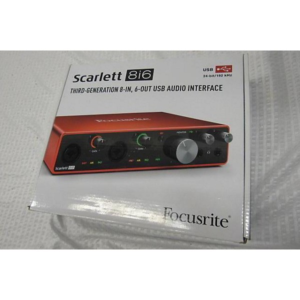 Used Focusrite Scarlett 8i6 Gen 3 Audio Interface | Guitar Center