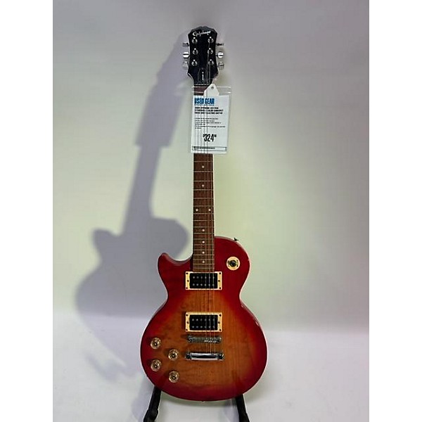 Used Epiphone Used Epiphone Les Paul Standard Left Handed 2 Color Sunburst Solid Body Electric Guitar