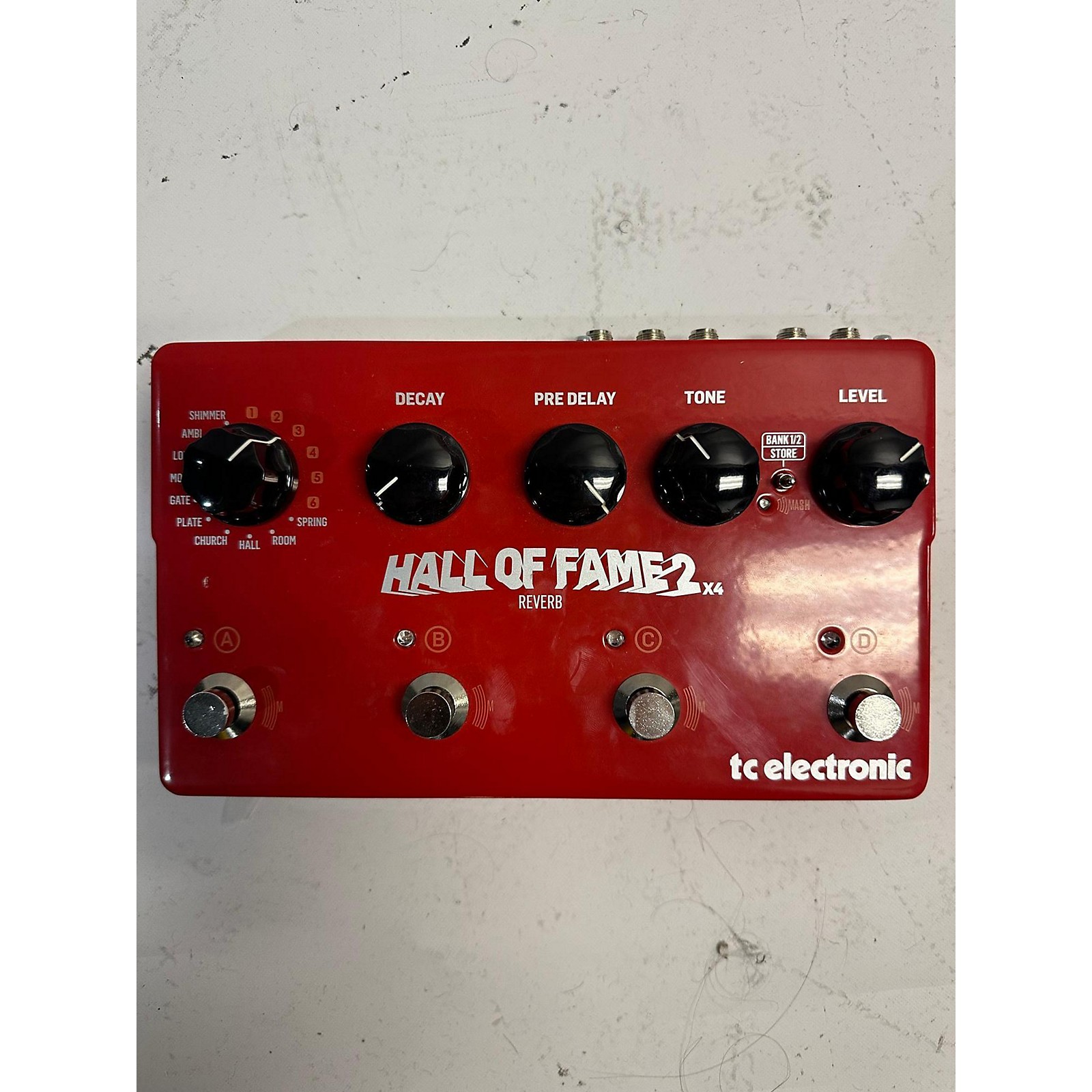 Used TC Electronic Hall Of Fame 2 X4 Reverb Effect Pedal | Guitar Center