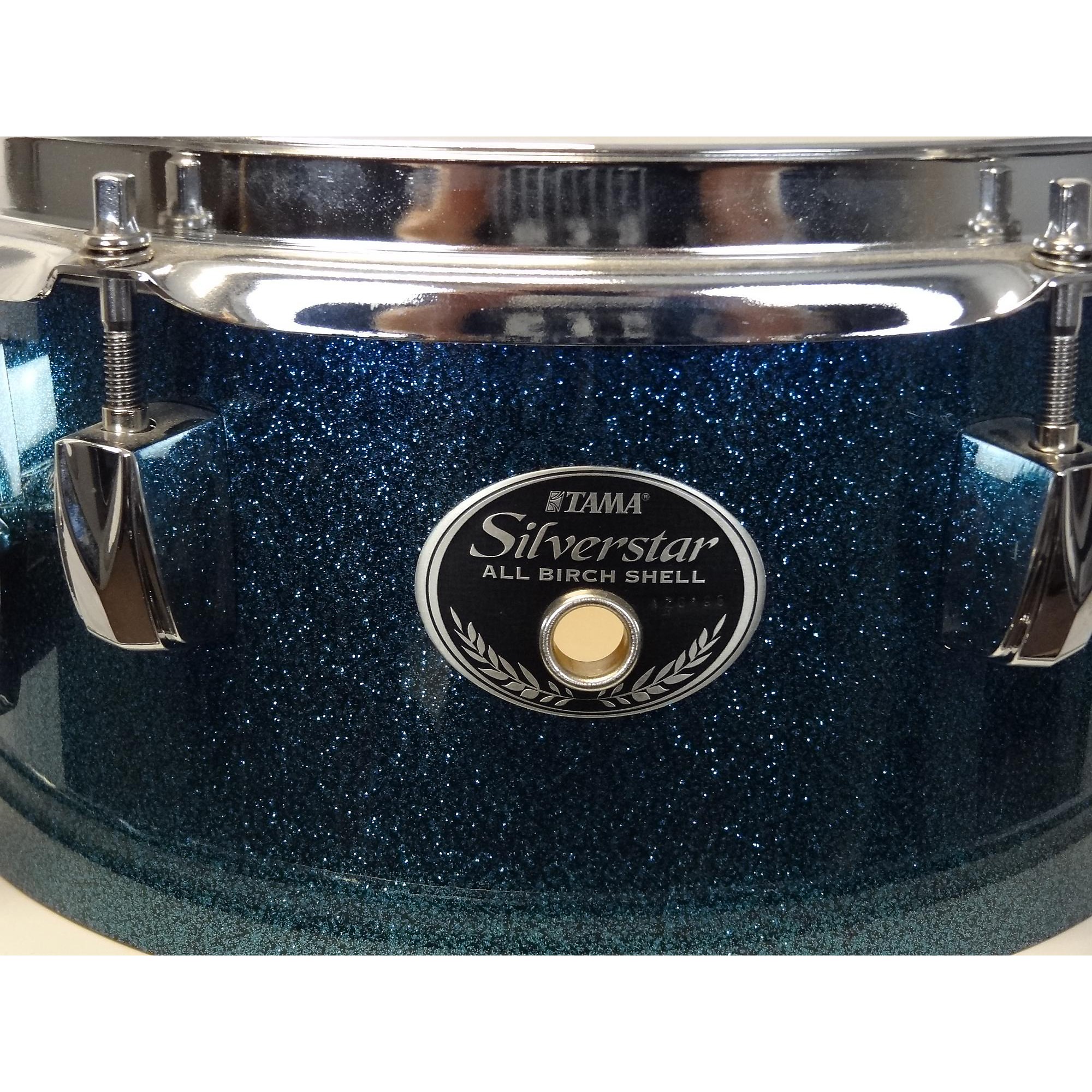 Used TAMA Silverstar Drum Kit blue sparkle | Guitar Center