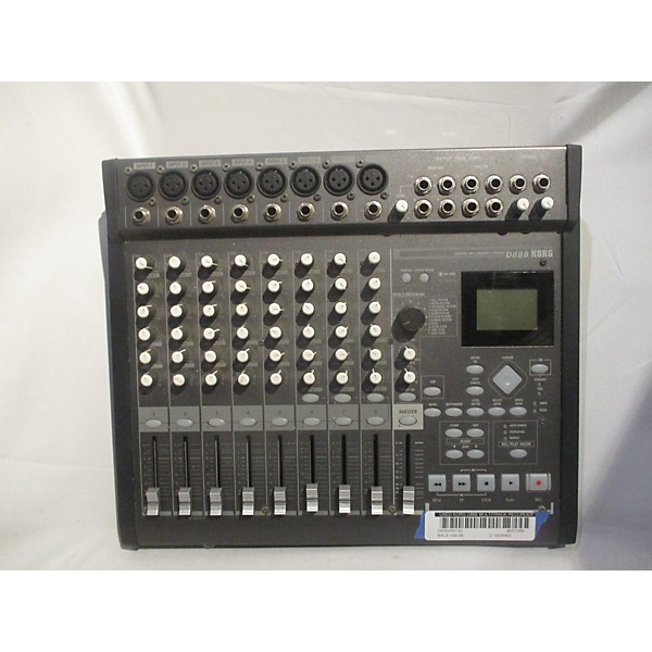 Used KORG D888 MultiTrack Recorder