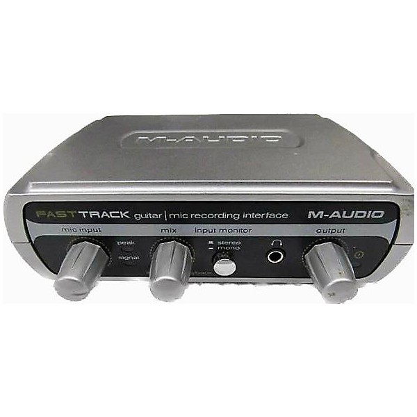 Used MAudio Fast Track Recording Studio Audio Interface Guitar Center