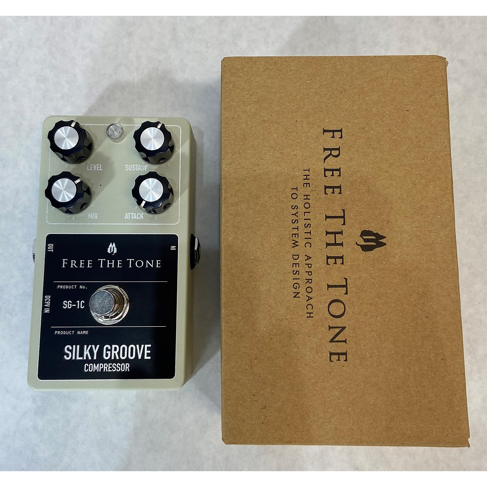 Used Used Free The Tone Silky Groove Compressor Effect Pedal