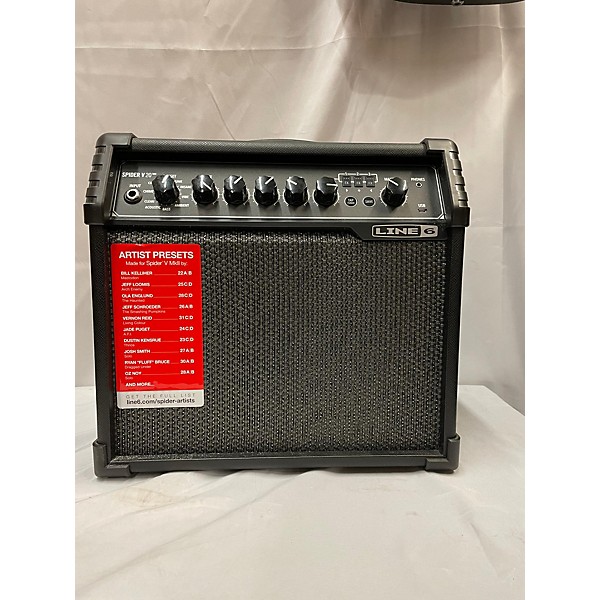 Used Line 6 Spider V 20 MkII 20w 1x8 Guitar Combo Amp | Guitar Center