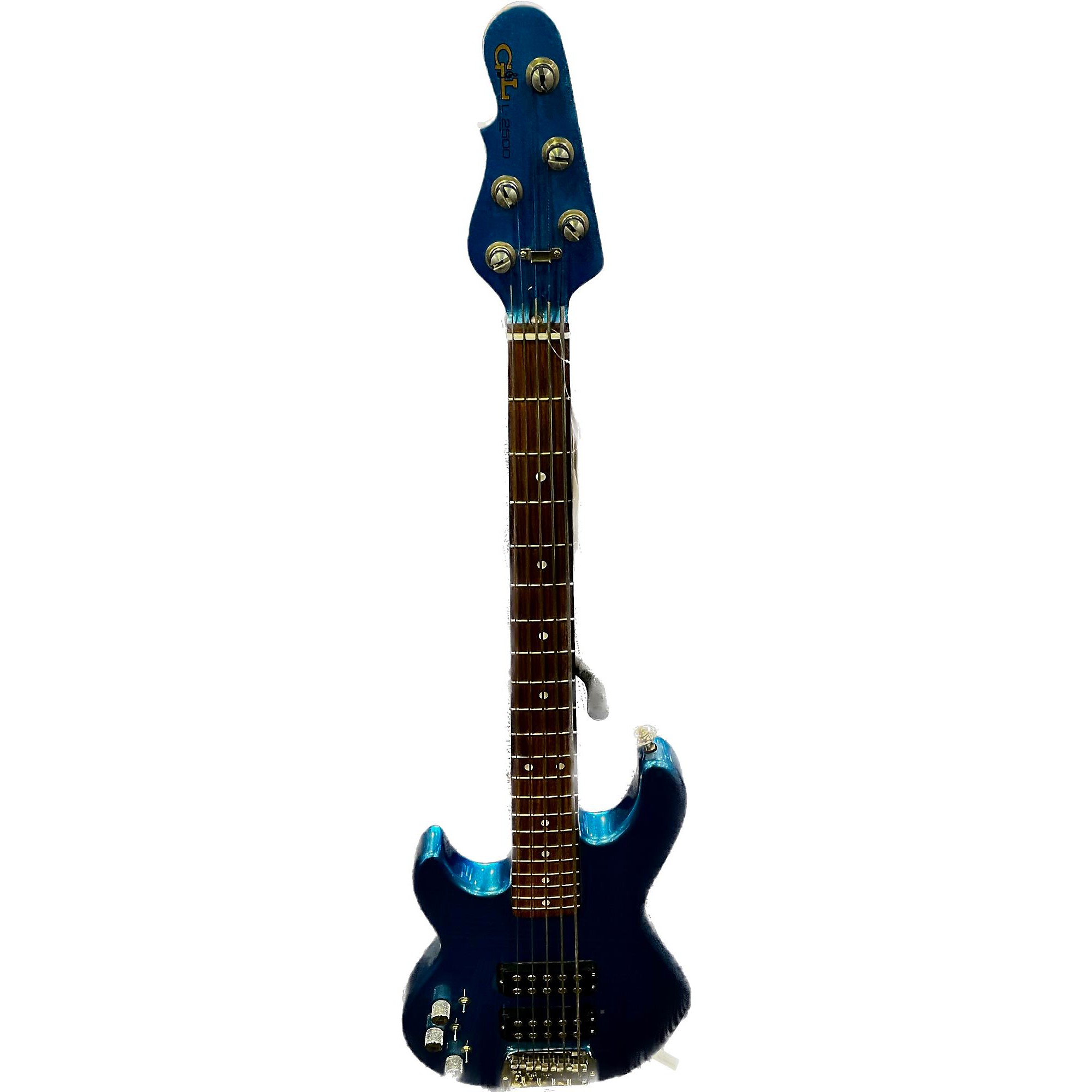 Used G&L Used G&L USA L2500 5 String Blue Electric Bass Guitar Blue |  Guitar Center