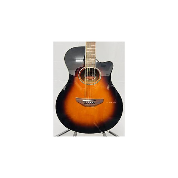 Used Yamaha APX600 Acoustic Electric Guitar 2 Color Sunburst Guitar