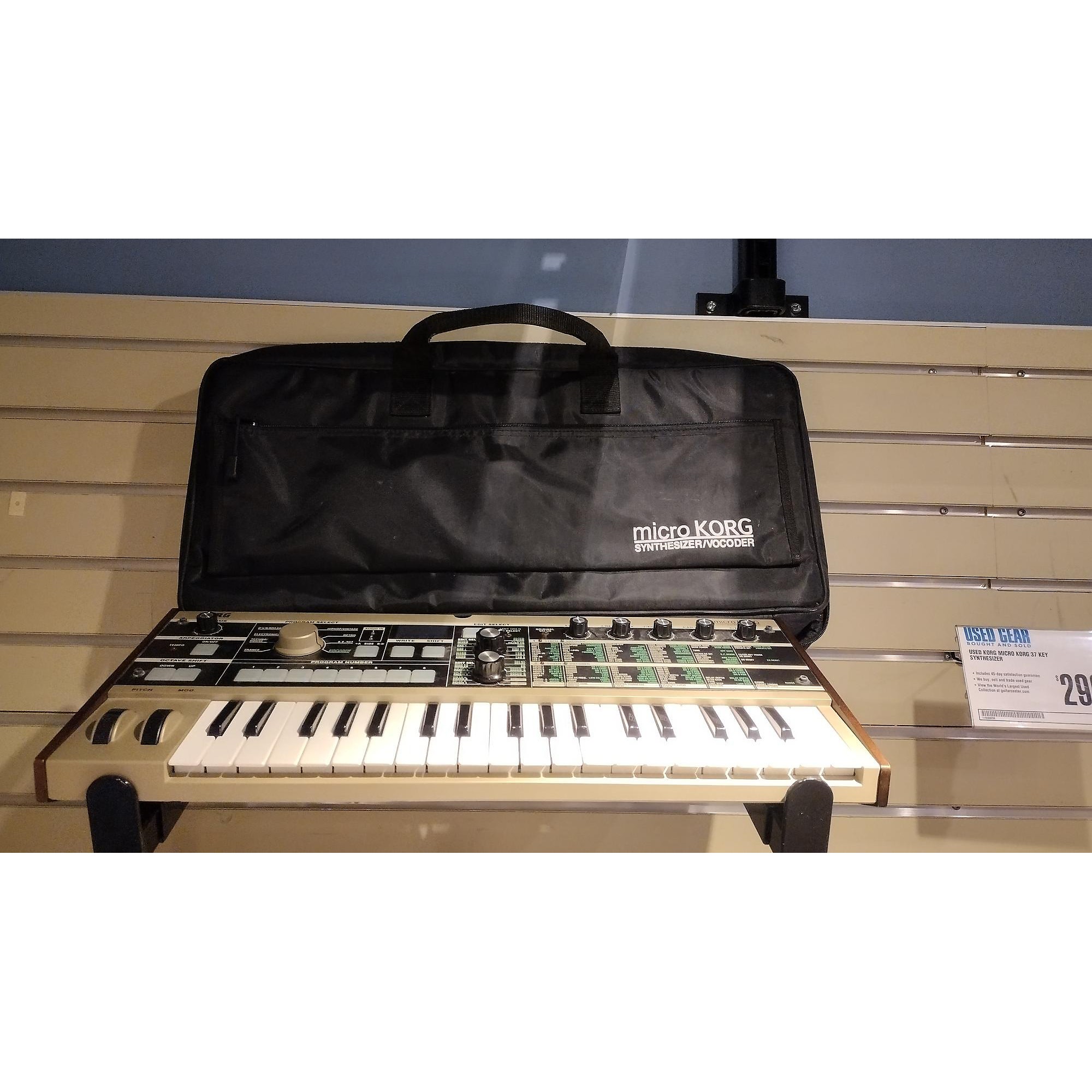 Used KORG Micro Korg 37 Key Synthesizer | Guitar Center