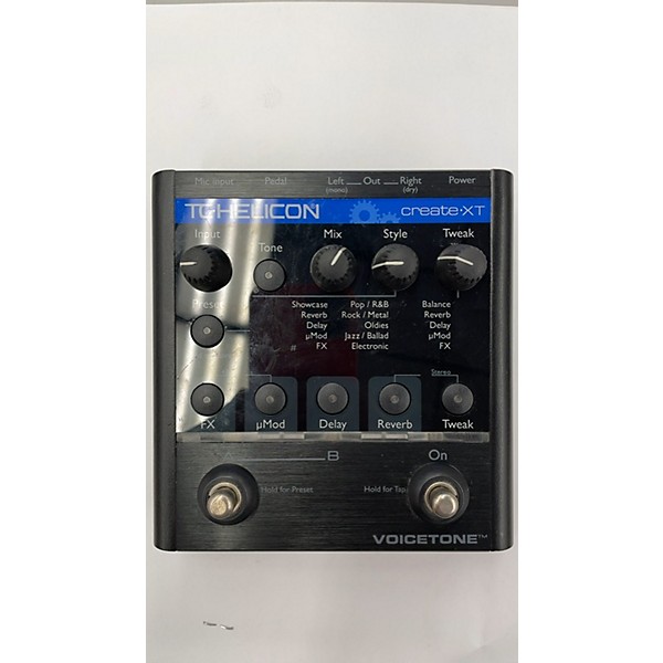 Used TC-Helicon VoiceTone Create Vocal Processor | Guitar Center