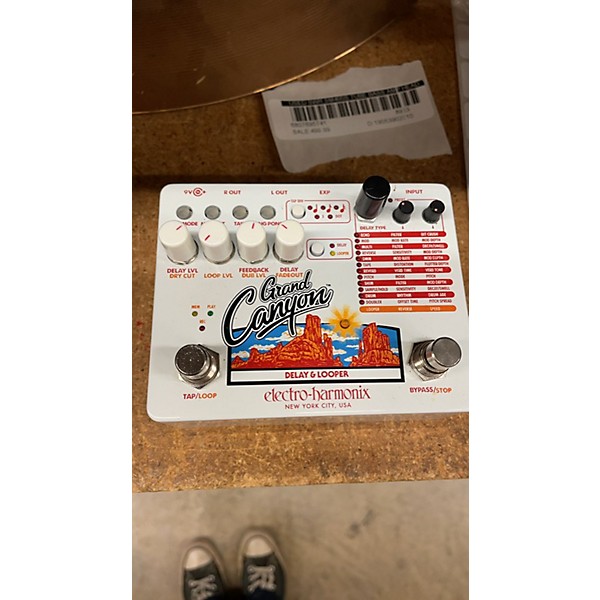 Used Electro-Harmonix Grand Canyon Delay And Looper Effect Pedal