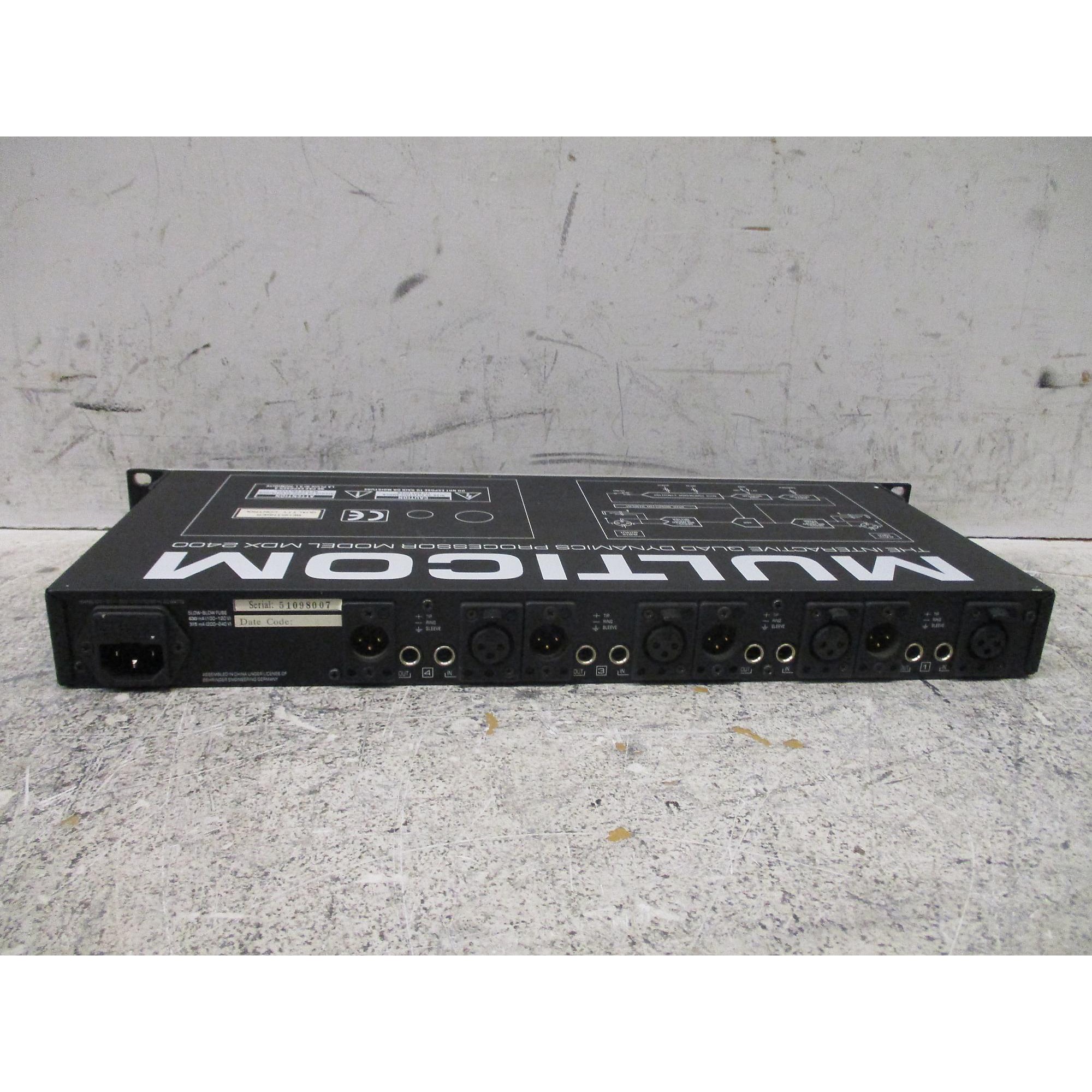 Used Behringer MDX2400 Multicom Compressor | Guitar Center