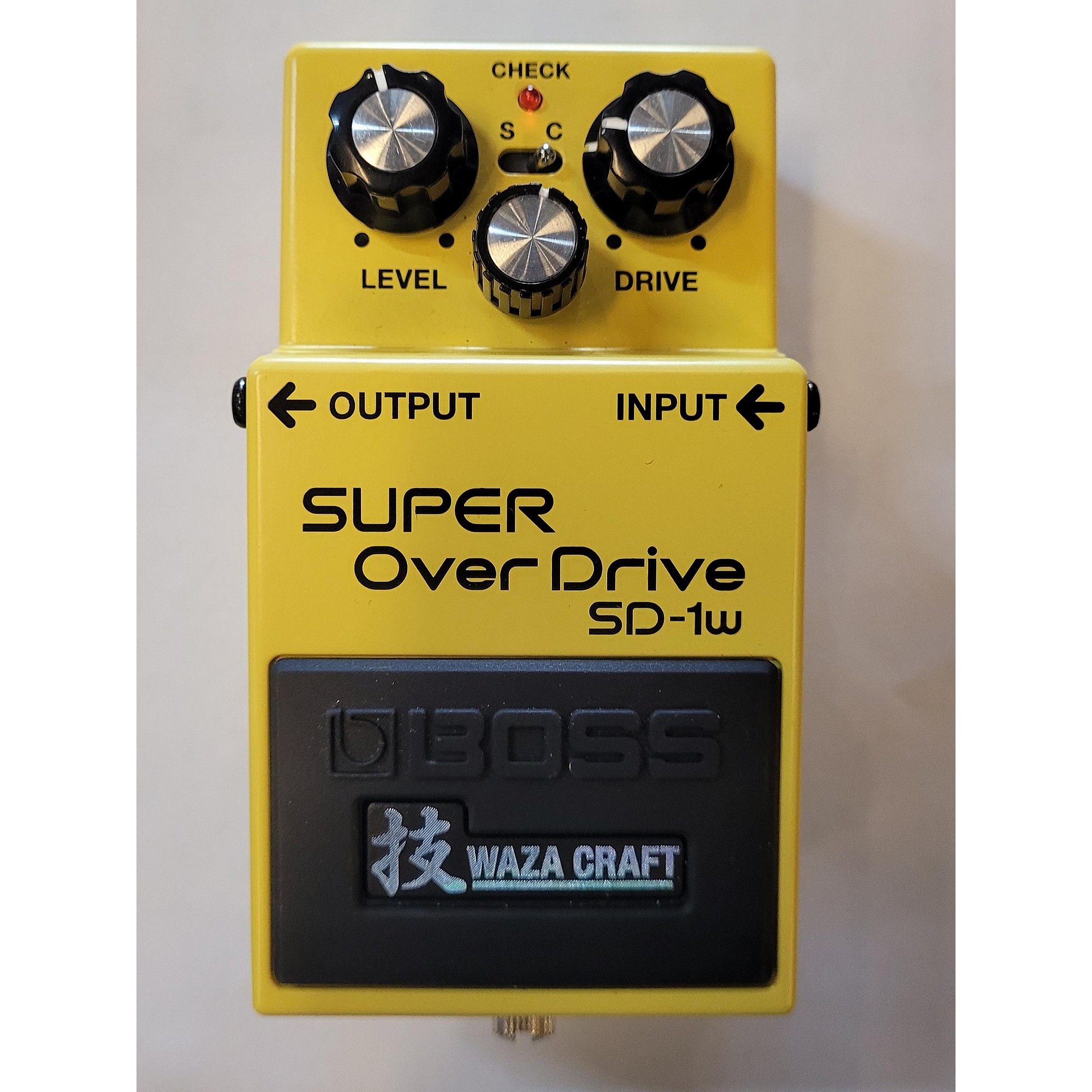 Used BOSS SD1W Super Overdrive Waza Craft Effect Pedal | Guitar Center