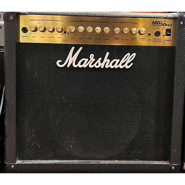 Used Marshall MG50DFX 1x12 50W Guitar Combo Amp | Guitar Center