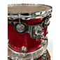 Used DW 3 Piece Collector's Series Red Sparkle Drum Kit