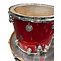 Used DW 3 Piece Collector's Series Red Sparkle Drum Kit