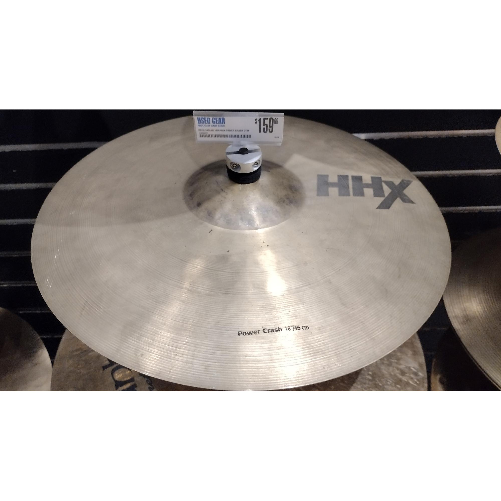 Used SABIAN 18in HHX Power Crash Cymbal | Guitar Center