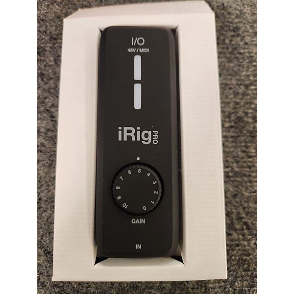 Used IK Multimedia IRig Pro Audio Interface