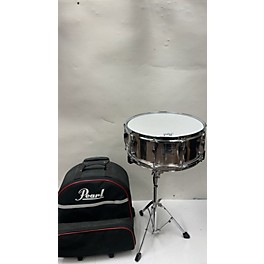 Used Pearl Used Pearl 6X14 Steel Shell Drum Gray