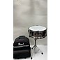 Used Pearl 6X14 Steel Shell Drum Gray thumbnail