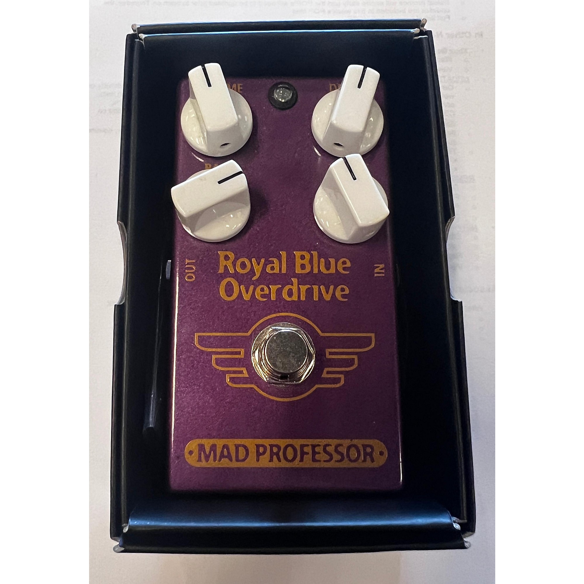 Used Mad Professor Royal Blue Overdrive Effect Pedal | Guitar Center