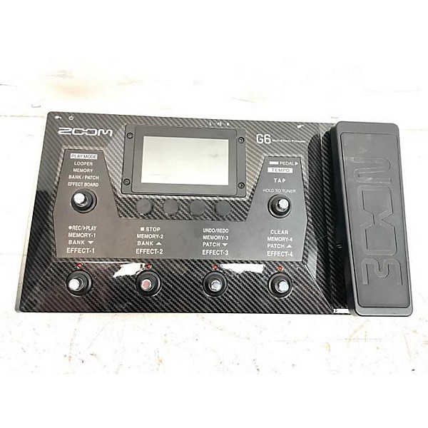 used-zoom-g6-effect-processor-guitar-center