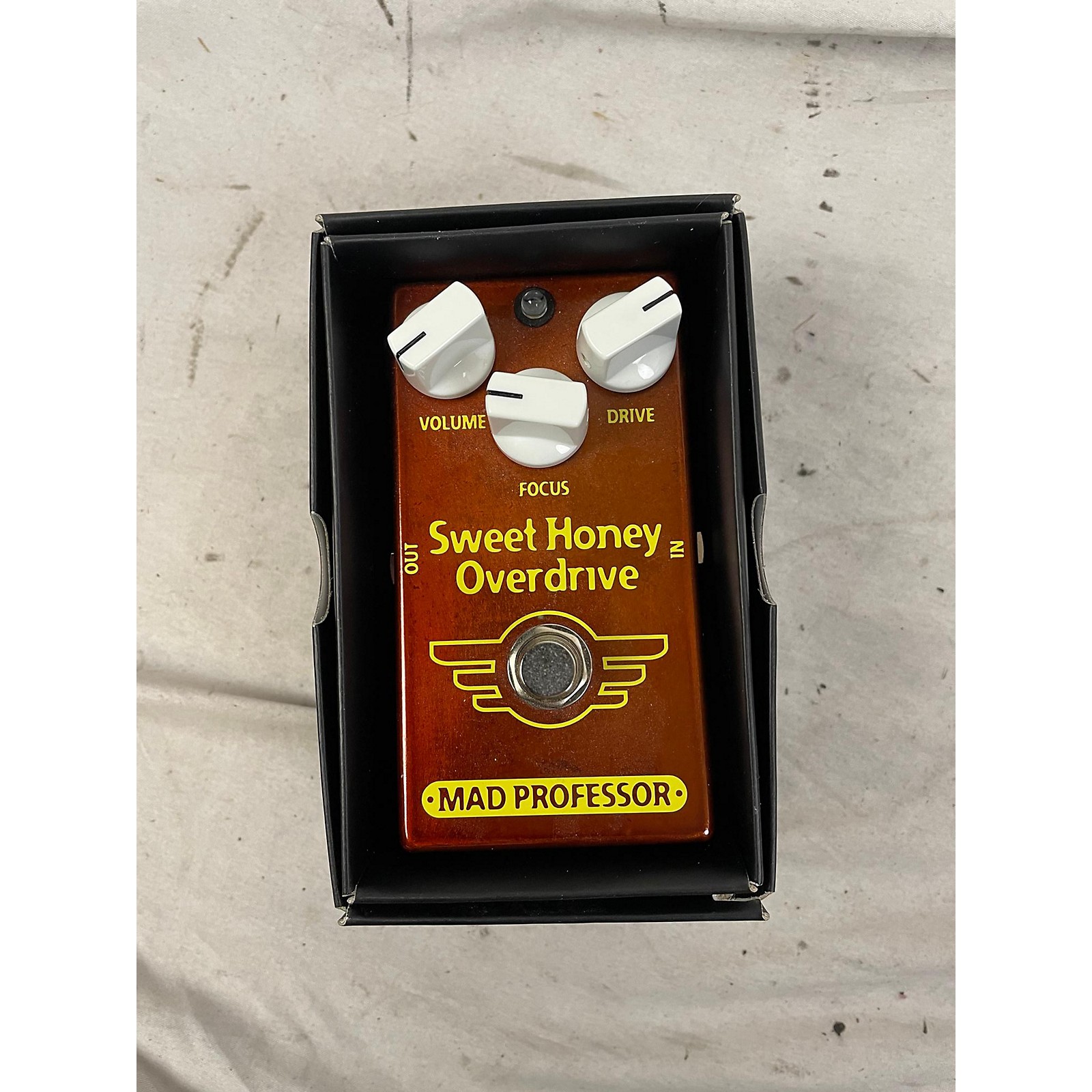 Guitar　Sweet　Pedal　Overdrive　Used　Effect　Honey　Mad　Professor　Center