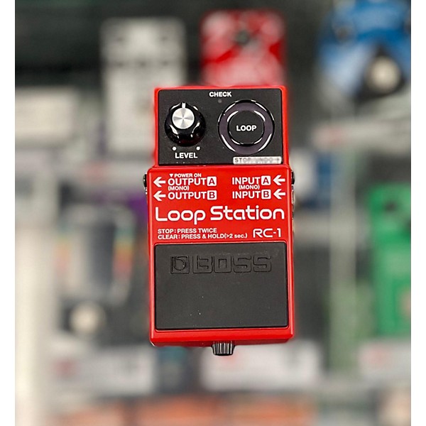 Used BOSS RC1 Loop Station Pedal | Guitar Center