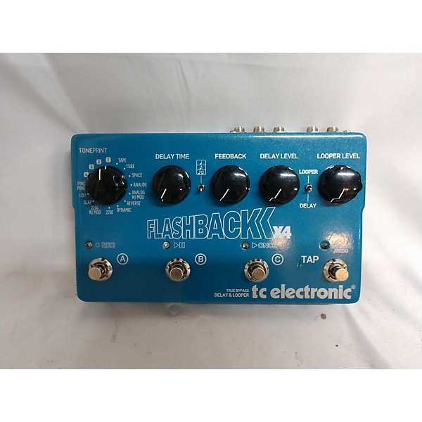 Used TC Electronic Flashback X4 Delay And Looper Effect Pedal